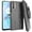 Black, variant on Rome Tech Motorola G 5G (2022) Belt Clip Holster Case - Camo Deer