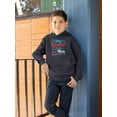 thumbnail image 2 of My Heart Beats Red White Blue Hoodie Juniors -Image by Shutterstock,  Medium, 2 of 4
