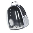 thumbnail image 3 of <p>Cat Backpack Carrier, Reinforced Handle Multifunction Side Elastic Mesh Pocket Pet Carrier Backpack Transparent Window  For Hiking For Dogs</p>, 3 of 7