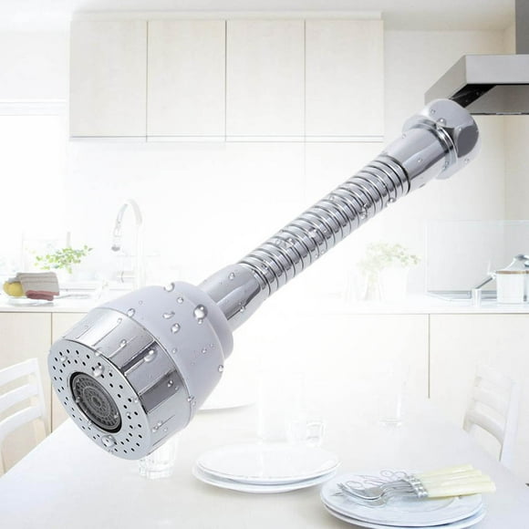 PENIKOKO 360 Degree Swivel Kitchen Sink Hose Sprayer Stainless Steel Silver 1Set for Cleaning Sink