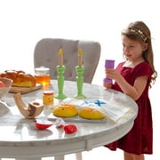 Angle View: KidKraft Wooden Rosh Hashanah Toy Set for Religious Holidays, New Year, Multicolored, with Storage Bag Included