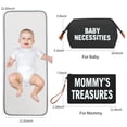 thumbnail image 5 of Diaper Bag Tote, Kabaqoo Large Diaper Bags Waterproof, Hospital Bag for Labor Delivery, Baby Bag Black, 5 of 9