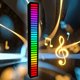 thumbnail image 5 of Luz de control de sonido Pastilla por Luces rítmicas Ambiente de música creativa Negro Zulema Tira de luz de control de sonido, 5 of 8