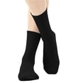 thumbnail image 5 of Kids Cotton Crew Socks Breathable Mid Calf Length Reinforced Heel Toe School Uniform Socks for Boys Girls Everyday Casual Wear Solid Color Multipack, 5 of 5