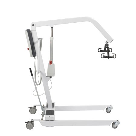 Drive Medical Battery Powered Electric Patient Lift with Rechargeable and Removable Battery, With Wall Mount