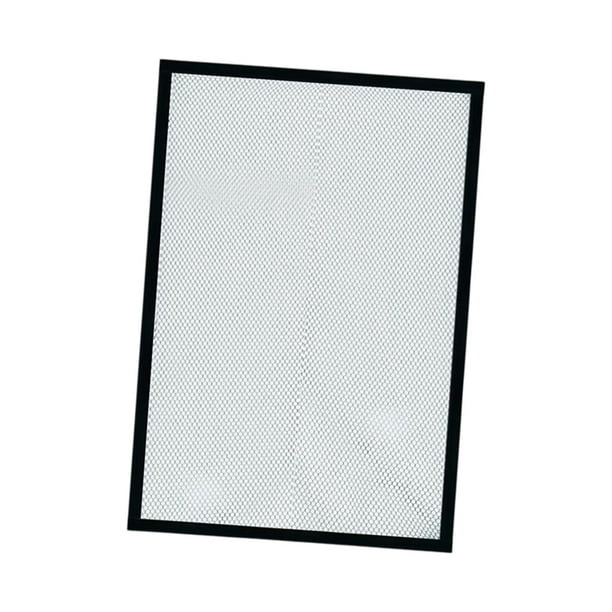 Tapa de tanque de peces Salvador Malla antisalto cubierta transparente accesorios de red de repuesto protector de peces 50x30cm