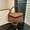 Coffee, variant on TIMIFIS Pu Shoulder Sack, Shoulder Bag Fashion Casual Bag Women's Shoulder Bag Handbag Messenger Bag Wallet