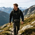 thumbnail image 5 of 10"x7.5" Quick Access Concealed Waist Bag, Multi-Pocket Crossbody Fanny Pack with Adjustable Strap, Water Resistant Lightweight Chest Sling Bag for Travel Hiking Cycling Daily Use (Black), 5 of 6