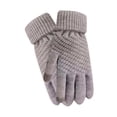 thumbnail image 5 of TIELUTT Winter Lined Knit Solid Color Warm Fingerless Cold Weather for Cycling Outdoor Use Workout Bow Bike Table Mini Exercise Bike Pedal compatible with Motorized Pedal Working Out Stuff, 5 of 5