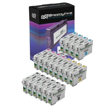 Speedy Remanufactured Cartridge Replacement for Epson 69 (6 Black  4 Cyan  4 Magenta  4 Yellow  18-Pack) Remanufactured Epson T069 Cartridges Set of 18: 6x T069120 Black  & 4ea T069220 Cyan  T069320 Magent  T069420 Yellow for use in Epson Stylus CX5000  CX6000  CX7000F  CX7400  CX7450  CX8400  CX9400Fax  CX9475Fax  N10  N11  NX100  NX105  NX11  NX110  NX115  NX200  NX215  NX300  NX305  NX400  NX410  NX415  NX510  NX515  WorkForce 30  40  310  315  500  600  610  615  1100  1300.This Speedy remanufactured cartridge replacement for epson 69 (6 black  4 cyan  4 magenta  4 yellow  18-pack) is a great remanufactured cartridge item at a reduced price under $40 you can t miss. It always ships fast and accurately and comes with a 100% guarantee. Buy your printer accessories and refills from our extensive printer accessories and electronics collection in confidence and save over other retailers.for use in Epson Stylus CX5000  CX6000  CX7000F  CX7400  CX7450  CX8400  CX9400Fax  CX9475Fax  N10  N11  NX100  NX105  NX11  NX110  NX115  NX200  NX215  NX300  NX305  NX400  NX410  NX415  NX510  NX515  WorkForce 30  40  310  315  500  600  610  615  1100  1300. Affordable for Home. Reliable Toner Built for Business. Consistent Print Results. The use of aftermarket replacement cartridges and supplies does not void your printer’s warranty.