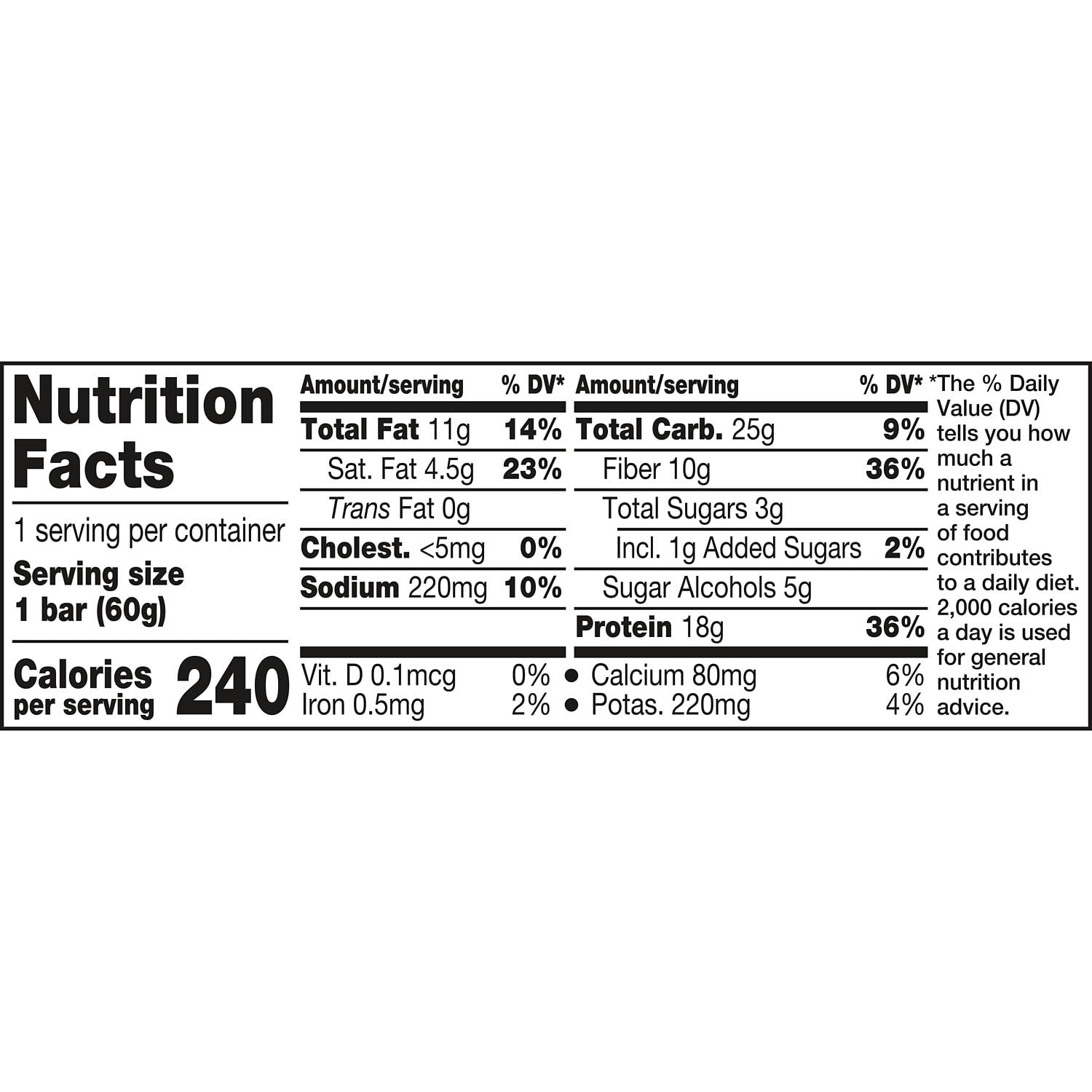 ONE Brands x Reese's Peanut Butter Lovers Protein Bar, 18g Protein, 1 Bar