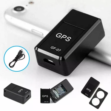 Real-Time GPS Vehicle Tracker, WRWolf Magnetic Mini for Cars & Assets, GSM/GPRS Locator – Black