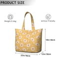 thumbnail image 5 of Daisy Women's Large Weekend Travel Bag Moving Canvas Handbag Thick Double Layer Beach Weekend Travel Unisex Hospital Maternity Delivery with Toiletry Waterproof, 5 of 5