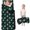 Alien and Star Black Pattern, variant on Tractor and Barns Green Pattern Teens Toddler Nap Mat with Pillow, Sleeping Mat Bag for Preschool Daycare 59"x22"
