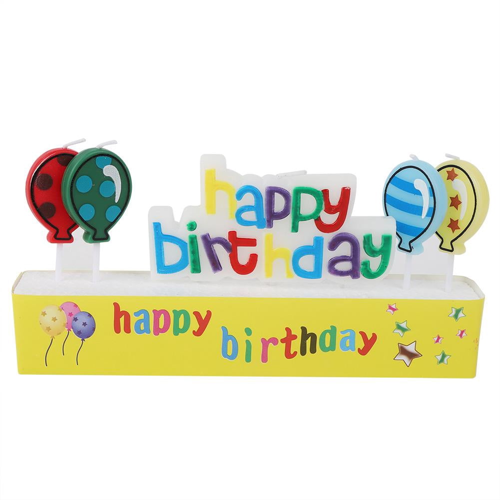 Mgaxyff Happy Birthday Candle,Party Celebration Cake Decoration Smoke