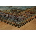 thumbnail image 2 of Oriental Weavers Andorra Area Rug - 7139A - 8'6" x 11'7" - in Blue/ Multi - Vintage Inspired, Stain Resistant, Family and Pet Friendly , Dining, Living Room Rug, 2 of 2