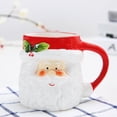 thumbnail image 1 of 400Ml  de   Kawaii Navidad  3D CeráMica  Leche Café Agua, 1 of 1