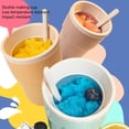 thumbnail image 5 of BIMZUC Pink Slushie Cup 200ml / 6.76 oz Durable PP Aluminium Portable Squeeze Cup for Family Travel Camping Easy Operation Slush Maker Drink Machine Kitchen Gadgets, 5 of 9