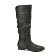 thumbnail image 5 of DREAM PAIRS Women's Knee High Pull On Fall Weather Winter Riding Boots, 5 of 7
