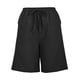 thumbnail image 4 of Pantalones cortos casuales de verano con cordones y bolsillos de color sólido para mujer a la moda Pompotops ulkah937768, 4 of 8