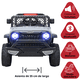 thumbnail image 3 of Camioneta Montable Eléctrica JOYKOO para Niños Luces y Bluetooth Música Control Remoto Doble Motor Modo Mecedora y Batería 12V - Gris, 3 of 7