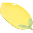 thumbnail image 2 of Miangastore Bowl Kitchen Plate Ceramic Bowl Convenient Dish Lemon Placemat Salad Plate Cute Lemon Shaped Ceramic For Salad, 2 of 8