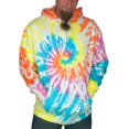 thumbnail image 1 of Tie Dye Mens 1/4 Zip Hoodie, 1 of 2