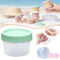 thumbnail image 6 of Plastic Food Storage Containers with Lids, Airtight, Freezer & Microwave Safe, BPA-Free Reusable Kitchen Containers for Meal Prep, Leftovers, Pantry Organization,120ml, 6 of 8