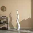 thumbnail image 5 of Uniquewise 51" Tall Animal Horn Shape Floor Vase: Elegant Ceramic White Accent for Entryway, Dining, or Living Room Decor - Distinctive Antler Design, Adding Nature-Inspired Charm to Your Home, 5 of 8
