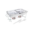 thumbnail image 4 of Set de buffet Sterno 53 cm x 8 cm, plateado, 4 of 5