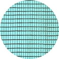 thumbnail image 1 of Ahgly Company Indoor Round Solid Light Blue Modern Area Rugs, 7' Round, 1 of 4
