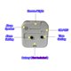 thumbnail image 4 of Analog väckarklocka utan tickande med ljus och snooze-funktion och toppknapp, högt alarm, tyst väckarklocka, batteridriven, 4 of 5