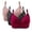 Dark Pink, variant on Summer Savings Clearance! Yievot 3Pcs Women's Soft Everyday Bralette Pack, Wireless Breathable Causal Bra For Woman, 3-Pack Solid Push Up Bra