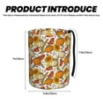 thumbnail image 3 of Kdxio Pumpkin Corn Daisy Car Trash Can Garbage Car Accessories Trash Can Car Waste Bin for for Driver and Passenger Any Vehicle, 3 of 7