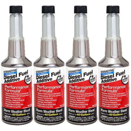 Stanadyne Performance Formula Warm Weather Blend | Pack of 4 Pint Bottles | Stanadyne # 43570