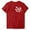 Red(Style 139), variant on Trendy Valentines T-Shirt for Women Summer Printed Casual Round Neck Short-Sleeve Tops Fashionable Blouses