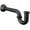Black, variant on Delta DT031141, Bronze, 12" P-Trap Plumbing Pipe