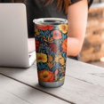 thumbnail image 4 of 20 Oz Pioneer Flower Coffee Tumbler Double Wall Insulated Stainless Steel Water Bottle | Metal Reusable Thermoses Flask with Cup Cap | Leak & Sweat Proof with Anti-Dust Lid, 4 of 7