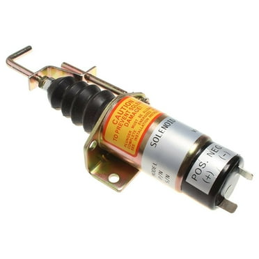 Fuel Shut Off Solenoid 366-07197 SA-3405T For Listerpetter Lpw 1502-12C7U2B2S1