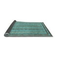 thumbnail image 2 of Ahgly Company Indoor Rectangle Abstract Light Blue Modern Area Rugs, 4' x 6', 2 of 4