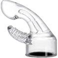 thumbnail image 2 of 6X Mini Handheld Massager Wand Attachments Accessories fit for Large Massagers Silicone Soft Material Clear, 2 of 6