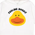 thumbnail image 3 of Inktastic Duck Feeling Ducky Toddler Hoodie, 3 of 4