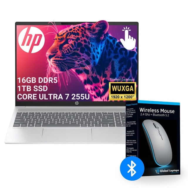HP OmniBook 5 16-AF1017 Intel Core Ultra 7 255U 1TB SSD 16GB RAM 16" TOUCHSCREEN Gamer Laptop Con Re