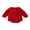 Red, variant on Cenuakty Baby 3M 6M 12M 18M Girl Romper Long Sleeve Doll Collar Solid Color Bodysuit Infant Fall Playsuit