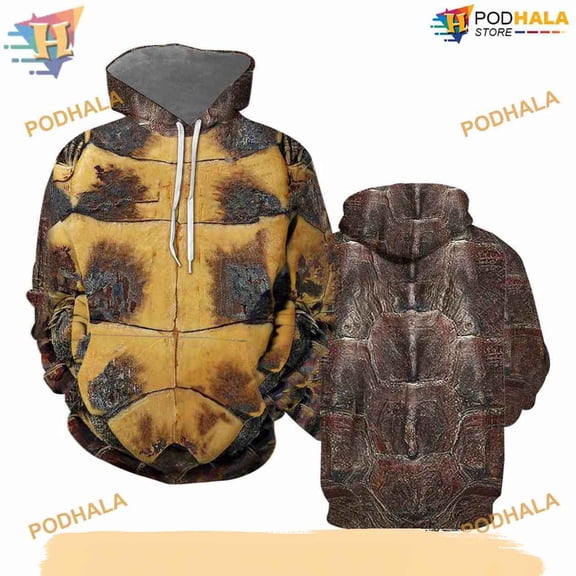 Turtle All Over Print 3D Hoodie For Men & Women