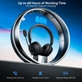 thumbnail image 3 of Auriculares Bluetooth LEVN Auriculares Bluetooth con micrófono 60 horas, 3 of 7