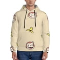 thumbnail image 4 of Curious George 10 Hoodie Fashion Hip Hop Women/Men Hoodie Sweatshirt With Pocket, 4 of 8