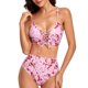 thumbnail image 4 of Traje de baño de las mujeres lavado a máquina bonito del traje de baño del poliéster de la impresión para la playa ANGGREK Otros, 4 of 8