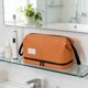 thumbnail image 1 of Organizador de separación húmeda y seca para bolsa de aseo de viaje - Almacenamiento portátil para maquillaje, nylon impermeable, bolso de gran capacidad para bolsa de lavado cosmético, 1 of 6