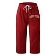 thumbnail image 3 of Pantalon de Sport Taille Mi-Haute Décontracté Confortable pour Femmes, 3 of 3